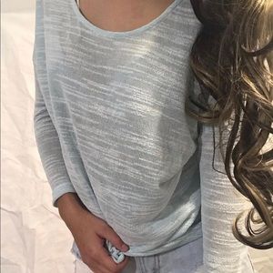 Lightweight, olive and oak long sleeve.